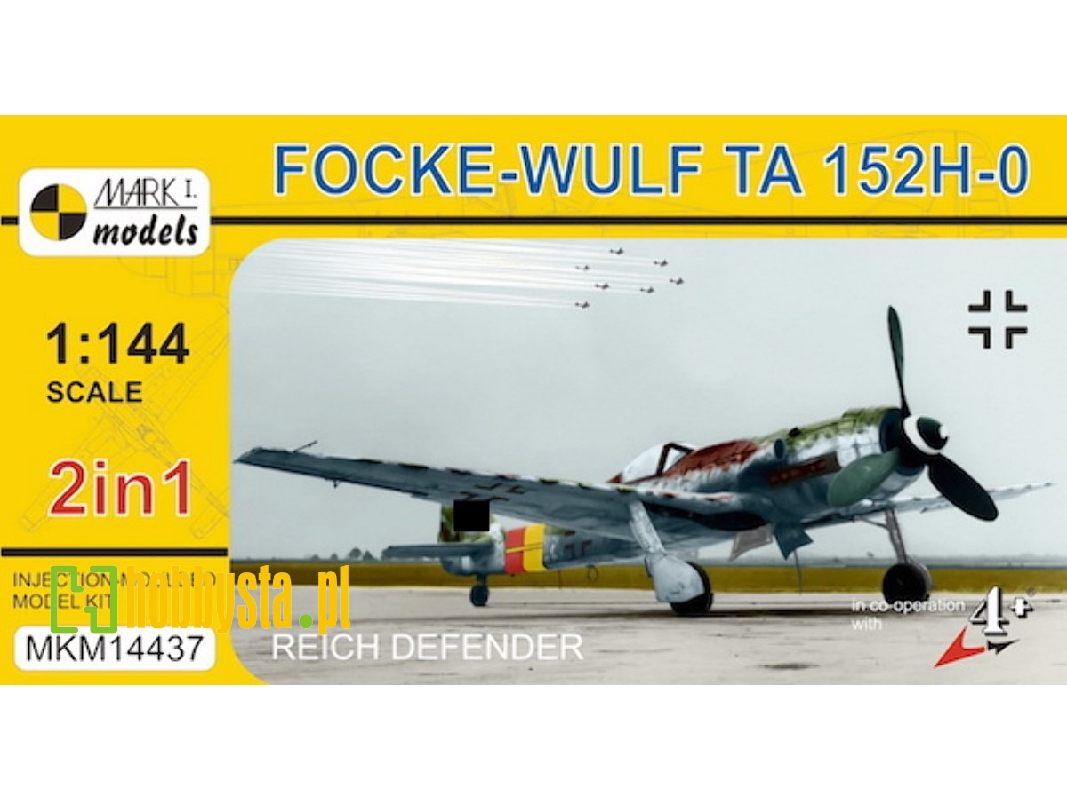 Focke-wulf Ta-152 H-0 'reich Defender' (2in1 Kit) - zdjęcie 1