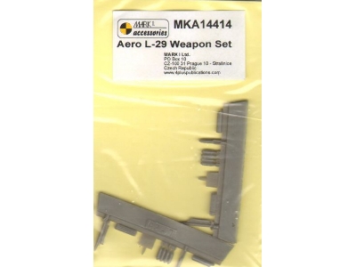 Aero L-29 Delfin Weapon Set - Resin Parts (For Mark I Models Kits) - zdjęcie 1