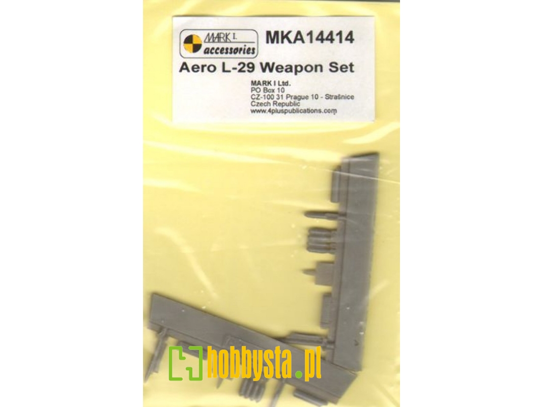 Aero L-29 Delfin Weapon Set - Resin Parts (For Mark I Models Kits) - zdjęcie 1 Aero L-29 Delfin Weapon Set - Resin Parts (For Mark I Models Kits) - zdjęcie 1