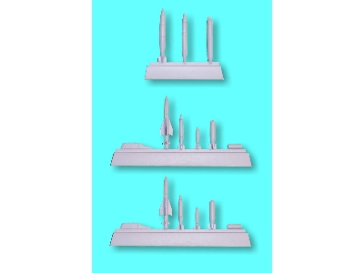Lockheed F-104 Starfighter - Weapon Set - Resin Parts (For Mark I Models Kits) - zdjęcie 1