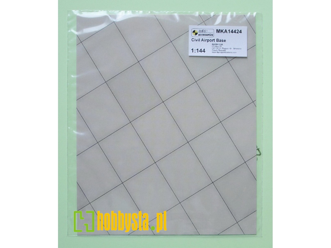 Civil Airport Base - Rectangular Concrete Panels (1 Piece) - zdjęcie 1