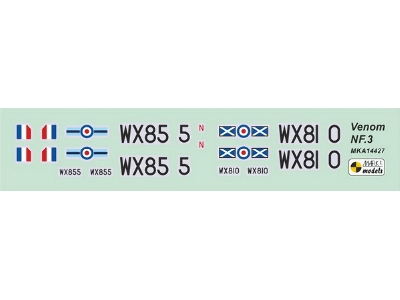 De Havilland Venom Nf.3 - Conversion Set - Resin Parts (For Mark I Models Kits) - zdjęcie 5