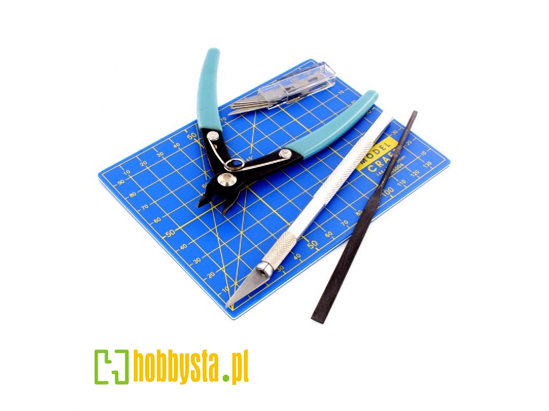 Plastic Modelling Tool Set (9 Pcs) - zdjęcie 1 Plastic Modelling Tool Set (9 Pcs) - zdjęcie 1