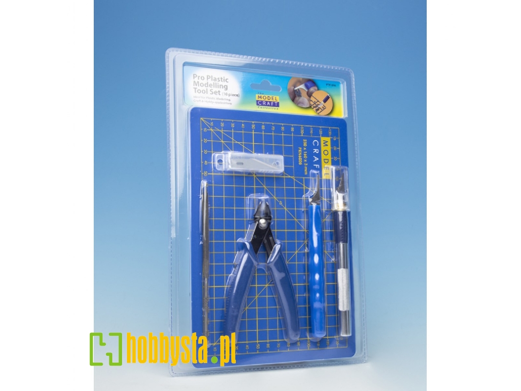 Pro Plastic Modelling Tool Set (10 Pcs) - zdjęcie 1 Pro Plastic Modelling Tool Set (10 Pcs) - zdjęcie 1