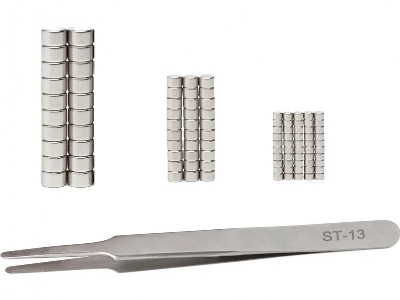 Tweezer Set & Magnets (100 Pcs) - zdjęcie 1