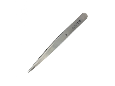 Fine Stainless Steel Tweezers (120 Mm) - zdjęcie 1