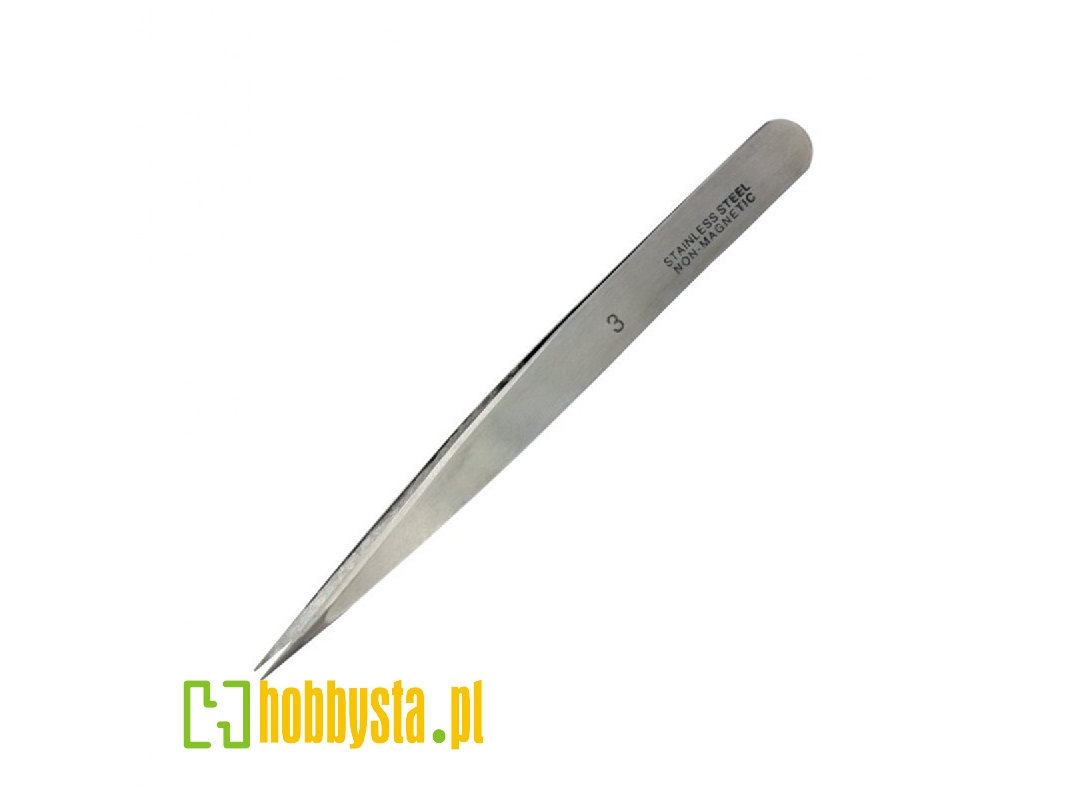 Fine Stainless Steel Tweezers (120 Mm) - zdjęcie 1 Fine Stainless Steel Tweezers (120 Mm) - zdjęcie 1