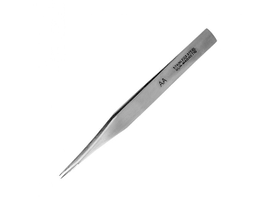 Strong Fine Stainless Steel Tweezers (115 Mm) - zdjęcie 1