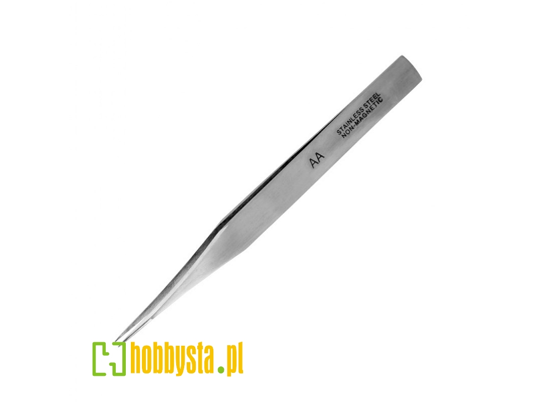 Strong Fine Stainless Steel Tweezers (115 Mm) - zdjęcie 1 Strong Fine Stainless Steel Tweezers (115 Mm) - zdjęcie 1