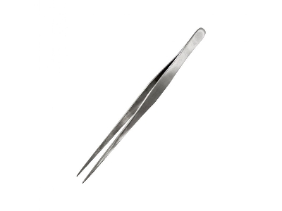 Straight Tip Stainless Steel Tweezers (175 Mm) - zdjęcie 1