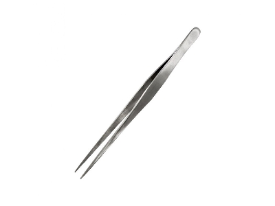 Straight Tip Stainless Steel Tweezers (175 Mm) - zdjęcie 1