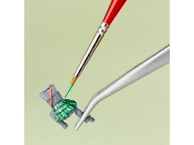 Strong Curved Stainless Steel Tweezers (175 Mm) - zdjęcie 3