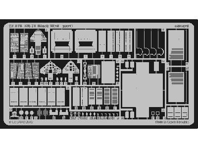  SR-71 Blackbird 1/72 - Italeri - blaszki - zdjęcie 2