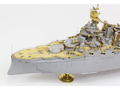 Uss Bb-35 Texas 1945 Detail Up Set (Teak Tone Deck) - zdjęcie 5