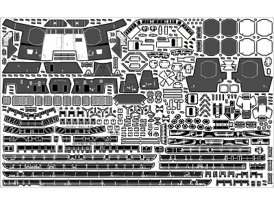 Uss Forrest Sherman Ddg-98 (Arleigh Burke Class Flight Iia) Detail Up Set (For Trumpeter 04528) - zdjęcie 6