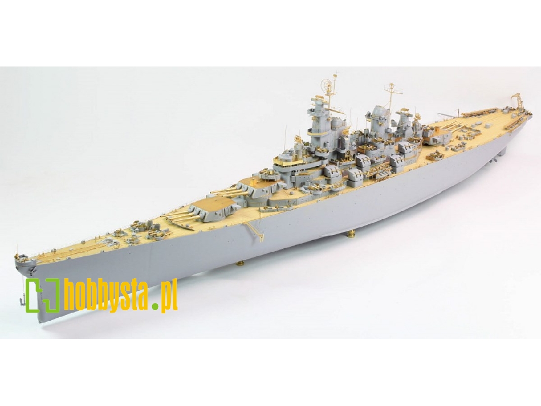 Battleship Uss Bb-63 Missouri 1945 Detail Up Set (No Wooden Deck) (For Trumpeter) - zdjęcie 1 Battleship Uss Bb-63 Missouri 1945 Detail Up Set (No Wooden Deck) (For Trumpeter) - zdjęcie 1