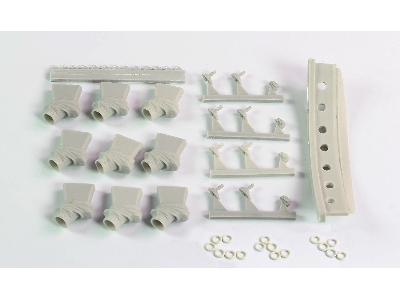 Battleship Uss Bb-63 Missouri 1945 Detail Up Set (No Wooden Deck) (For Trumpeter) - zdjęcie 35