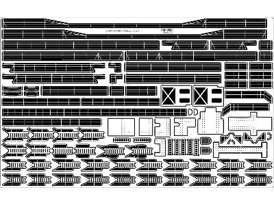 Battleship Uss Bb-63 Missouri 1945 Detail Up Set (No Wooden Deck) (For Trumpeter) - zdjęcie 38