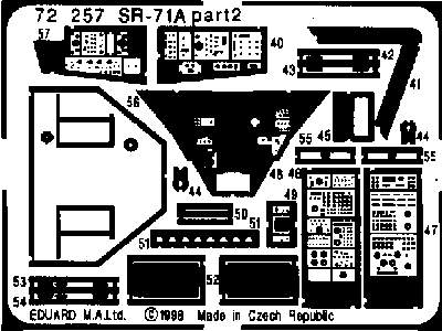  SR-71A Blackbird 1/72 - Academy Minicraft - blaszki - zdjęcie 3