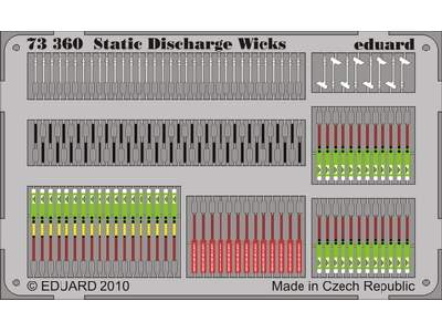  Static Discharge Wicks 1/72 - blaszki - zdjęcie 1