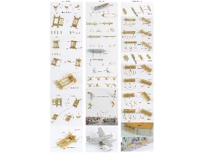 Battleship Uss Missouri Bb-63 1945 Detail Up Set (20b Deck Blue Deck) (For Trumpeter) - zdjęcie 20