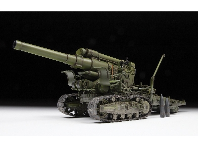 Radziecka ciÄ™ĹĽka haubica 203 mm m1931 B-4 - MĹ‚ot Stalina - zdjÄ™cie 3