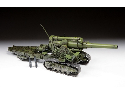 Radziecka ciÄ™ĹĽka haubica 203 mm m1931 B-4 - MĹ‚ot Stalina - zdjÄ™cie 8