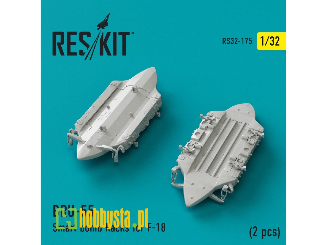 Bru-55 Smart Bomb Racks For F-18 (2 Pcs) - zdjęcie 1 Bru-55 Smart Bomb Racks For F-18 (2 Pcs) - zdjęcie 1