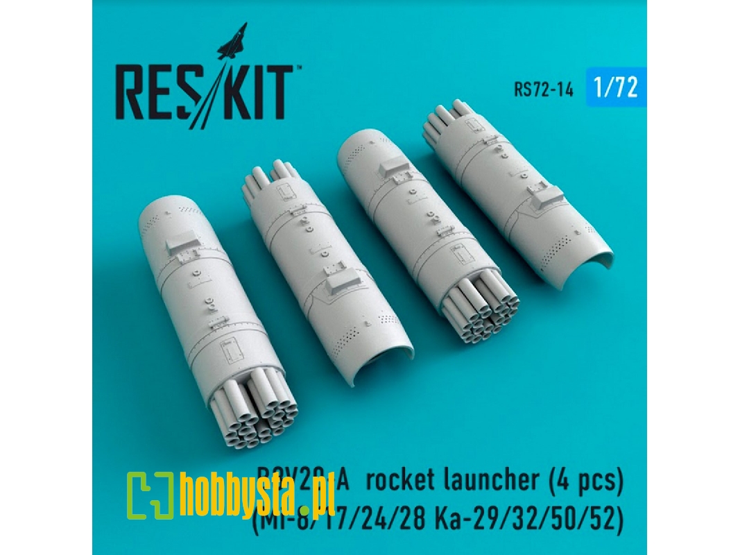 B8v20-А Rocket Launcher (4 Pcs) (Mi-8/17/24/28 Ka-29/32/50/52) - zdjęcie 1 B8v20-А Rocket Launcher (4 Pcs) (Mi-8/17/24/28 Ka-29/32/50/52) - zdjęcie 1