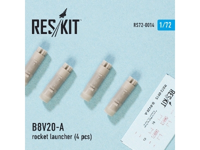 B8v20-&#1040; Rocket Launcher (4 Pcs) (Mi-8/17/24/28 Ka-29/32/50/52) - zdjęcie 2