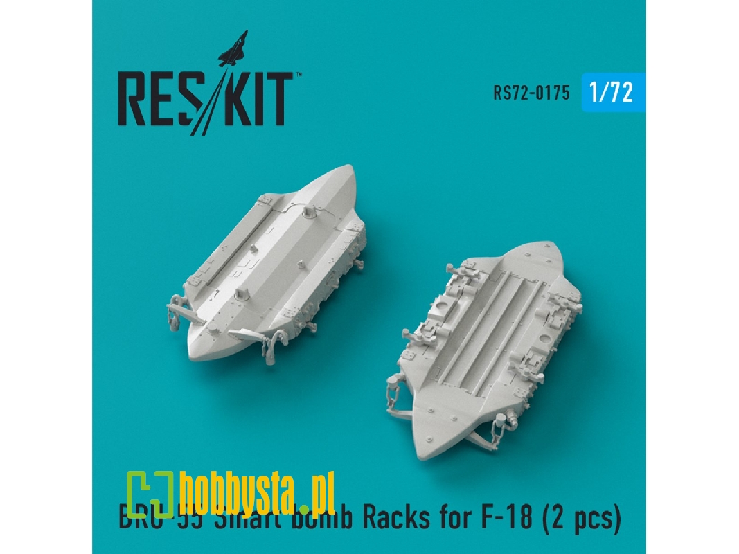 Bru-55 Smart Bomb Racks For F-18 (2 Pcs) - zdjęcie 1 Bru-55 Smart Bomb Racks For F-18 (2 Pcs) - zdjęcie 1