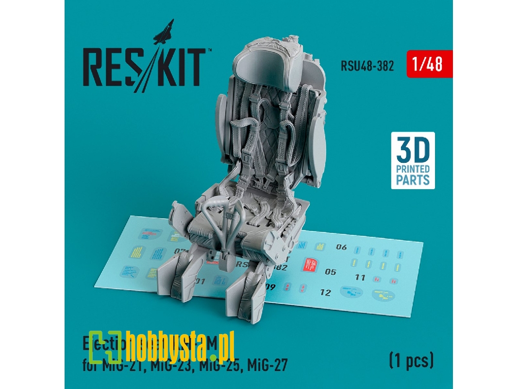 Ejection Seat Km-1m For Mig-21, Mig-23, Mig-25, Mig-27 (1pc) (3d Printed) - zdjęcie 1 Ejection Seat Km-1m For Mig-21, Mig-23, Mig-25, Mig-27 (1pc) (3d Printed) - zdjęcie 1