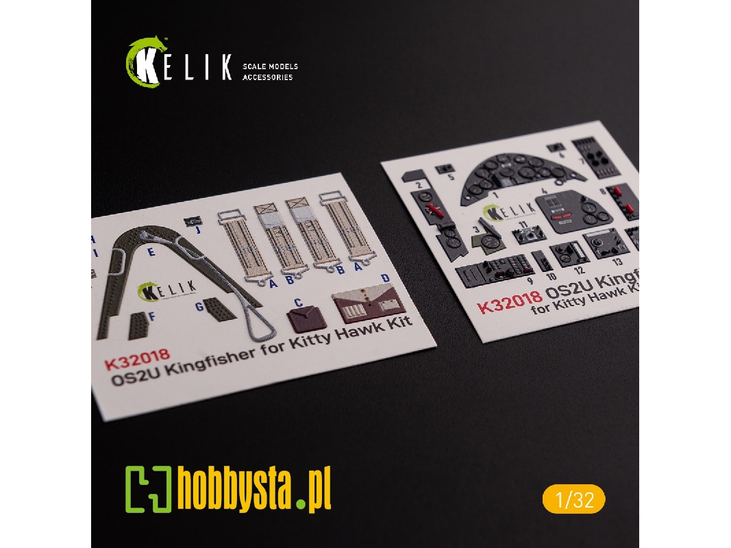 Os2u Kingfisher - Interior 3d Decal For Kitty Hawk/Zimi Models Kit - zdjęcie 1 Os2u Kingfisher - Interior 3d Decal For Kitty Hawk/Zimi Models Kit - zdjęcie 1