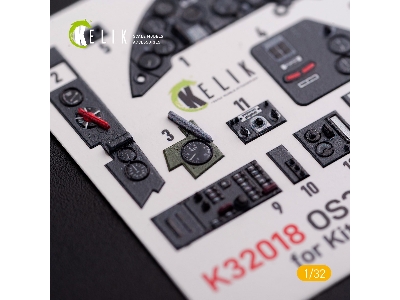 Os2u Kingfisher - Interior 3d Decal For Kitty Hawk/Zimi Models Kit - zdjęcie 8