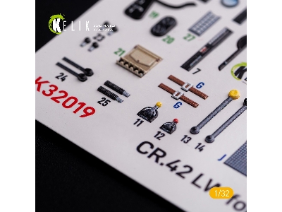 Cr.42 Lw - Interior 3d Decal For Icm Kit - zdjęcie 3
