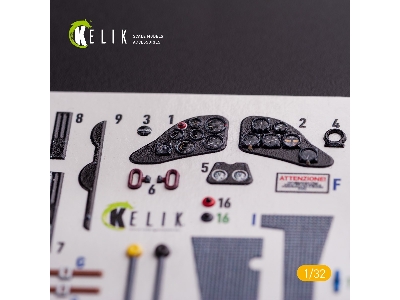 Cr.42 Lw - Interior 3d Decal For Icm Kit - zdjęcie 4