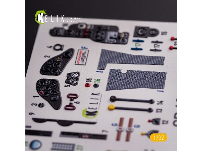 Cr.42 Lw - Interior 3d Decal For Icm Kit - zdjęcie 6