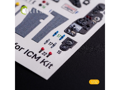 Cr.42 Lw - Interior 3d Decal For Icm Kit - zdjęcie 7