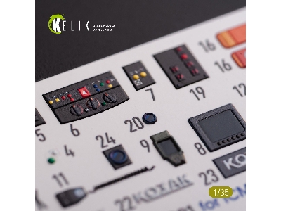 Kozak-001 Ukrainian Mrap 3d Decals For Icm Kit - zdjęcie 6