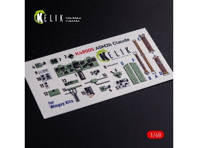 A5m2b Claude Interior 3d Decals For Wingsykits Kit - zdjęcie 1