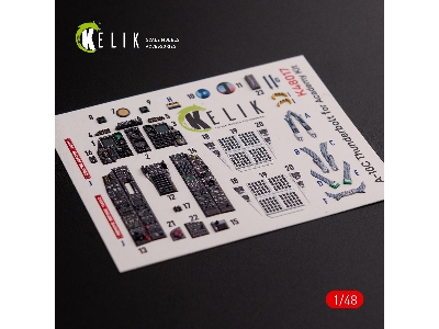 A-10c 'thunderbolt' Interior 3d Decals For Academy Kit - zdjęcie 1