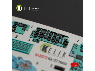 Ka-27 Helix Interior 3d Decals For Hobbyboss Kit - zdjęcie 9