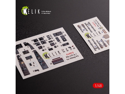 Messerschmitt Me-410 A1 Interior 3d Decals For Meng Model Kit - zdjęcie 1