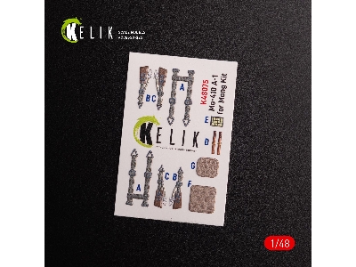 Messerschmitt Me-410 A1 Interior 3d Decals For Meng Model Kit - zdjęcie 3