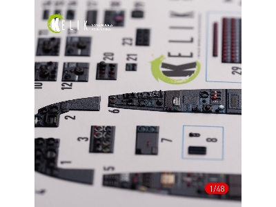 Messerschmitt Me-410 A1 Interior 3d Decals For Meng Model Kit - zdjęcie 6