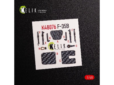 F-35b Interior 3d Decals For Tamiya Kit - zdjęcie 2