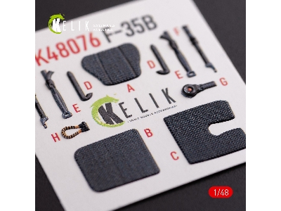 F-35b Interior 3d Decals For Tamiya Kit - zdjęcie 4