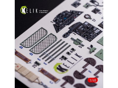 Ki-51 Sonia Interior 3d Decals For Wingsykits Kit - zdjęcie 4