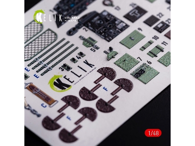 Ki-51 Sonia Interior 3d Decals For Wingsykits Kit - zdjęcie 6