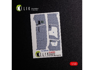 O-2a Skymaster Interior 3d Decals 'grey Decoration Type' For Icm Kit - zdjęcie 3